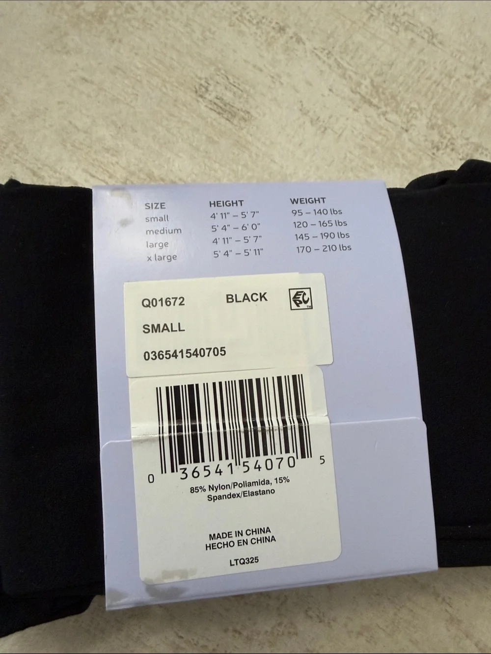 Hanes Premium Opaque Tights - Black. Two pair